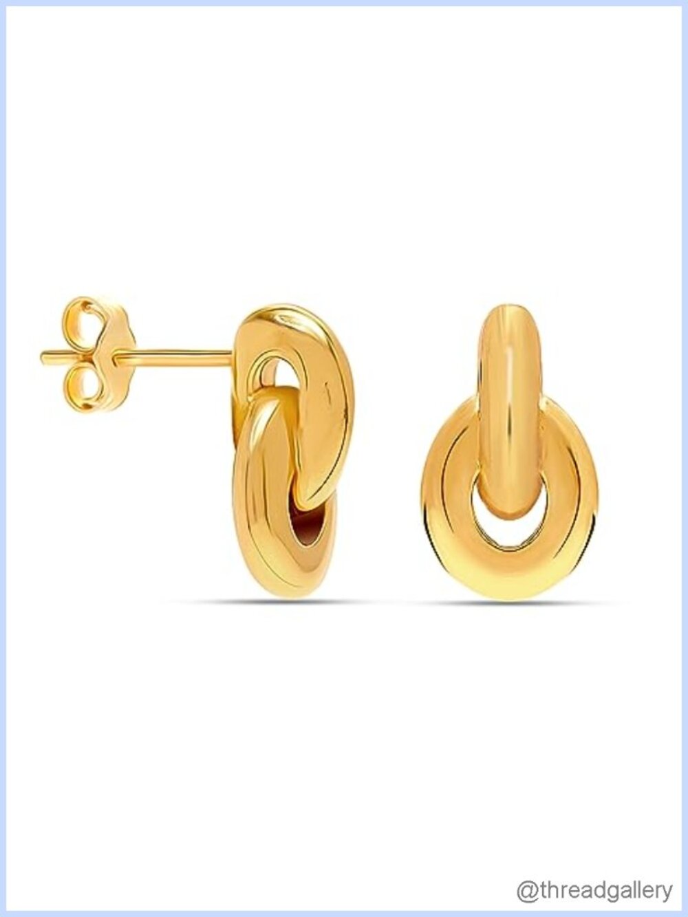 925 Sterling Silver Small Drop Stud Earrings Hypoallergenic Jewelry Gift